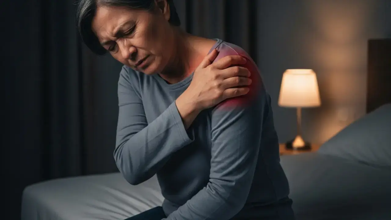 Sinal de alerta para dor noturna no ombro, importante buscar avaliação médica